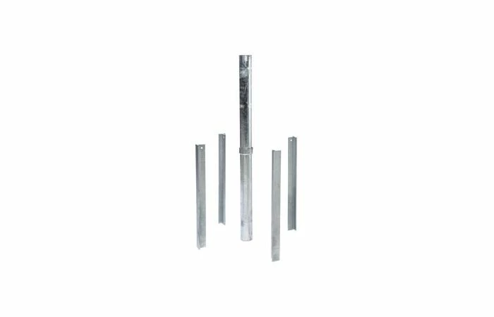 KBT Piramidenet Gewapend Touw - 2.0m - Zwart/Galv/Zwart 5 KBT Piramidenet Gewapend Touw - 2.0m - Zwart/Galv/Zwart - Afbeelding 3