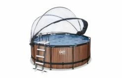 Exit Stone/Wood Zwembad ø360x122cm Met Overkapping En Filterpomp -OUTDOOR SPEELGOED Winkel e779d9f41fd5d52fee97fb0c7499a71a7ecdce4da0b0e48087d6e107a1e3d7db