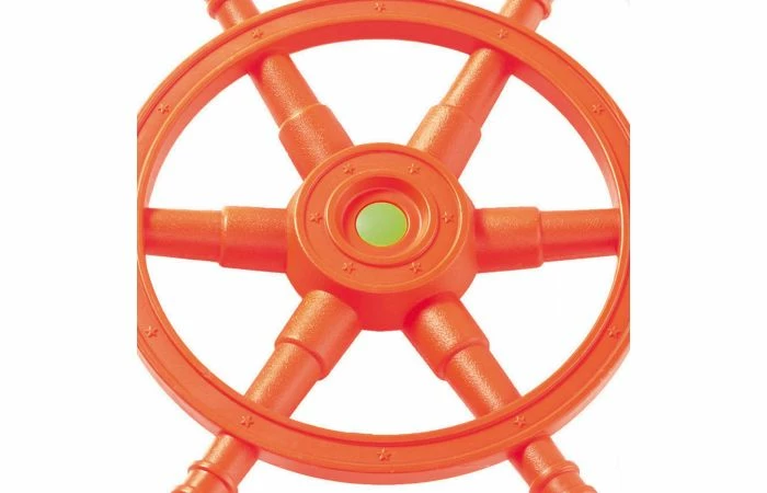 Stuurwiel Boot 'star' - Oranje/limoen Groen 4 Stuurwiel Boot 'star' - Oranje/limoen Groen - Afbeelding 2