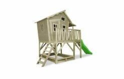 EXIT Crooky 550 Houten Speelhuis -OUTDOOR SPEELGOED Winkel exit crooky 550 houten speelhuis grijsbeige 3