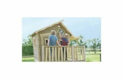 EXIT Crooky 550 Houten Speelhuis -OUTDOOR SPEELGOED Winkel exit crooky 550 houten speelhuis grijsbeige 6