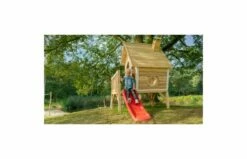 EXIT Fantasia 300 -OUTDOOR SPEELGOED Winkel exit fantasia 300 houten speelhuis rood