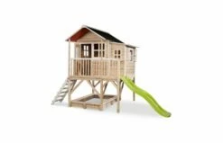 EXIT Loft 550 Houten Speelhuis -OUTDOOR SPEELGOED Winkel exit loft 550 houten speelhuis naturel 1