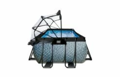 EXIT Zwembad 400x200x100cm Met Overkapping En Zandfilter- En Warmtepomp -OUTDOOR SPEELGOED Winkel f2a069854451189a8ac082937c55c0db35f4507bf788b77f1bce39d9186b67bd