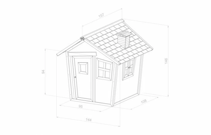 AXI Speelhuis Alice 7 AXI Speelhuis Alice - Afbeelding 5