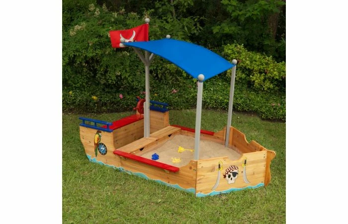 KidKraft Zandbak Piratenboot 7 KidKraft Zandbak Piratenboot - Afbeelding 5