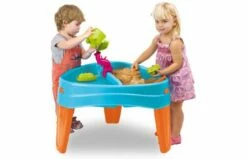 Feber Play Island Table Zand En Watertafel -OUTDOOR SPEELGOED Winkel feber speeltafel 2 met afdekking en accessoires 498228
