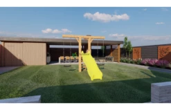 Outdoor Island Authentieke Schommel Goofy -OUTDOOR SPEELGOED Winkel goofy versie 2021 v2 geel 11 foto