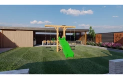 Outdoor Island Authentieke Schommel Goofy -OUTDOOR SPEELGOED Winkel goofy versie 2021 v2 groen 11 foto