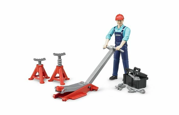 Bruder 62100 Monteur En Accessoires 6 Bruder 62100 Monteur En Accessoires - Afbeelding 4