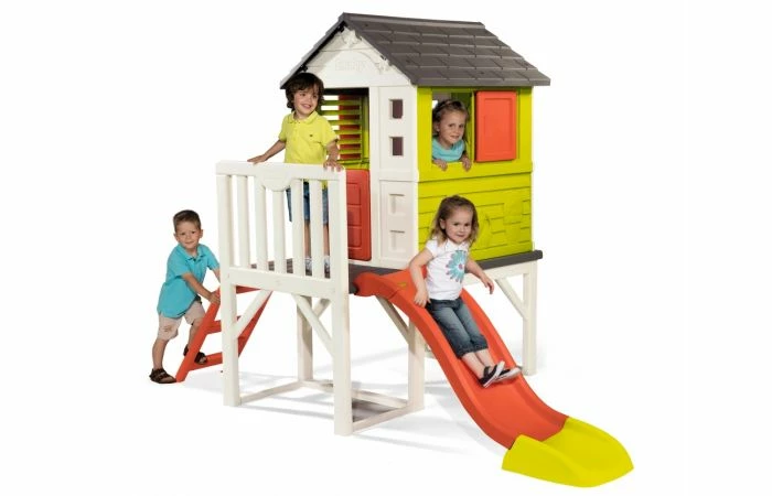 Smoby Speelhuisje Met Veranda 3 Smoby Speelhuisje Met Veranda