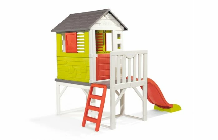 Smoby Speelhuisje Met Veranda 4 Smoby Speelhuisje Met Veranda - Afbeelding 2