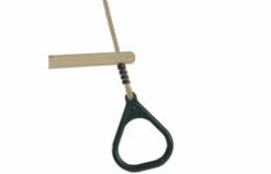 KBT Houten Ringtrapeze Met Kunststof Ringen - PH Groen -OUTDOOR SPEELGOED Winkel houten ringtrapeze met kunststof ringen groen