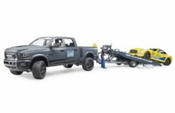 Bruder 2504 RAM 2500 Auto Met Lader -OUTDOOR SPEELGOED Winkel o 2