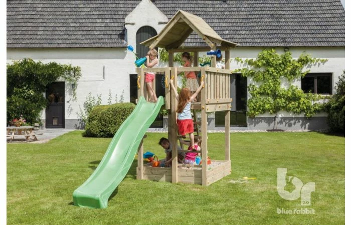 Blue Rabbit Speeltoren Pagoda 150 Cm Douglas Houtpakket 4 Blue Rabbit Speeltoren Pagoda 150 Cm Douglas Houtpakket - Afbeelding 2