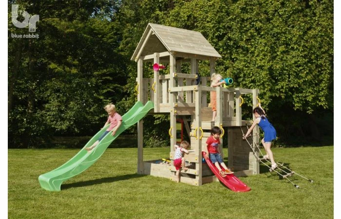 Blue Rabbit Penthouse Speeltoestel Douglas Houtpakket 4 Blue Rabbit Penthouse Speeltoestel Douglas Houtpakket - Afbeelding 2