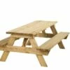 Woodvision Picknicktafel Bobito, Groen Geïmpregneerd -OUTDOOR SPEELGOED Winkel picknicktafel bobito