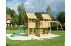 HY-LAND Speeltoestel P7-S Met Schommel -OUTDOOR SPEELGOED Winkel professional climbing frame with swing p7s hy land