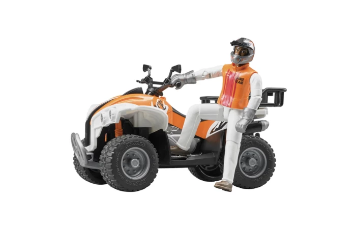 Bruder 63000 Quad Met Bestuurder 4 Bruder 63000 Quad Met Bestuurder - Afbeelding 2