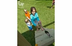 Blue Rabbit @ramp Douglas Aanbouwelement -OUTDOOR SPEELGOED Winkel ramp blue rabbit climbing ramp playtower wood climbing rope 0