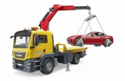 Bruder 3750 MAN LKW Trekker En Aanhanger Met Licht En Geluid -OUTDOOR SPEELGOED Winkel rod 2