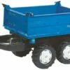 ROLLY TOYS Roll Toys RollyMega Trailer Blauw -OUTDOOR SPEELGOED Winkel rolly toys aanhanger rollymega junior blauw 176217