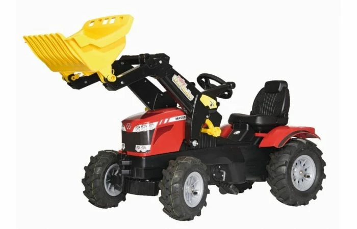 Rolly Toys RollyFarmtrac MF 8650 TrapTractor Met Voorlader En Luchtbanden 3 Rolly Toys RollyFarmtrac MF 8650 TrapTractor Met Voorlader En Luchtbanden