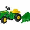 Rolly Toys RollyKid John Deere Traptractor Met Aanhanger 2 Rolly Toys RollyKid John Deere Traptractor Met Aanhanger -OUTDOOR SPEELGOED Winkel rolly toys traptractor rollykid john deere jongens groen 176070