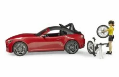 Bruder 3485 Roadster Met Racefiets En Fietser -OUTDOOR SPEELGOED Winkel rooie 5