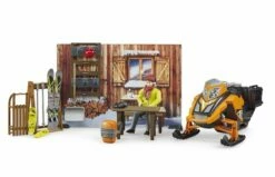 Bruder 63102 Berghut Met Snowmobil 9 Bruder 63102 Berghut Met Snowmobil -OUTDOOR SPEELGOED Winkel sneeuw 2