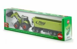 Siku 1949 Claas Met Voorlader, Dolly En Aanhanger -OUTDOOR SPEELGOED Winkel tel 5