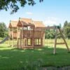 HY-LAND Speeltoestel P8-S -OUTDOOR SPEELGOED Winkel wooden professional jungle gym with swing p8s hy land 2 2