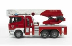 Bruder 3590 Scania R-Serie Brandweer Met Spuit En Sirene 14 Bruder 3590 Scania R-Serie Brandweer Met Spuit En Sirene -OUTDOOR SPEELGOED Winkel zand 5